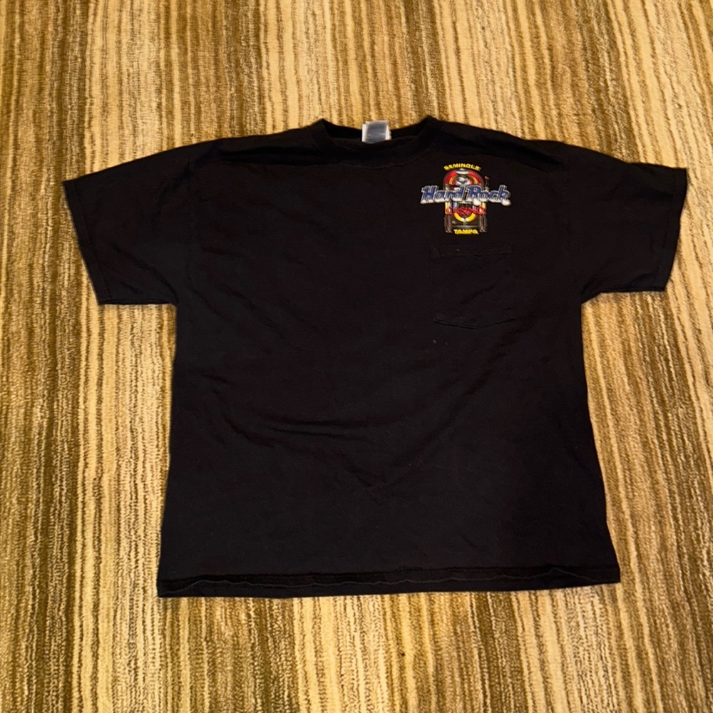 Black Hard Rock Cafe T-Shirt- Size L